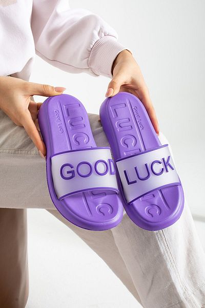 Moda Devrin Gz15002 Μωβ καλοκαιρινές γυναικείες παντόφλες Eva ελαφριές παντόφλες πισίνας θάλασσας μπάνιου χαμάμ