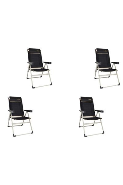 NURGAZ Campout Katlanır Lüx Sandalye 4 Adet Ng Kls 4
