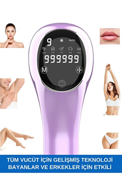 hoppo Ipl Buz Lazer Epilasyon Cihazı X20 999.999 Flash Atım