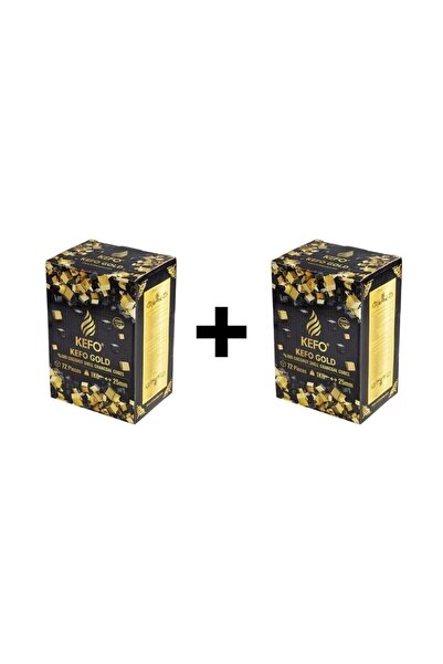 Kefo Gold Nargile Kömürü 25mm 2 KG
