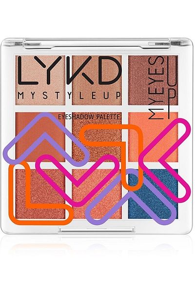 lykd Brand: 9-Piece Eyeshadow Palette 250 Sunset Glow Category: Eyeshadow