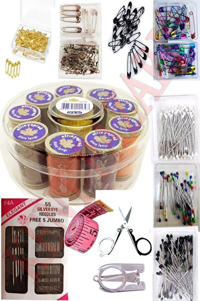 Kent Pazarı Set de ace de cusut 11 piese