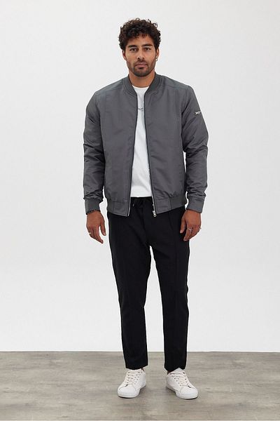 İLKCET MODA Unisex Premium κανονικό μπουφάν Bomber
