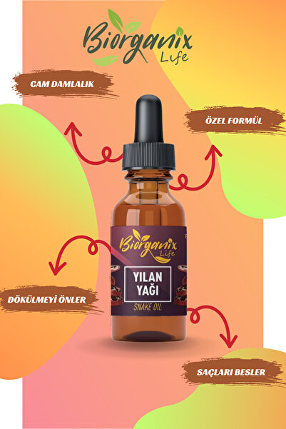 Biorganix Life Yılan Yağı Snake Oil 20 Ml