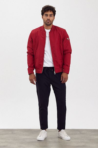 İLKCET MODA Unisex Premium κανονικό μπουφάν Bomber