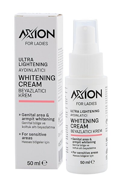 AXION Dış Genital Bölge Kararmaları için ve Koltuk Altı Beyazlatıcı Krem 50 ml