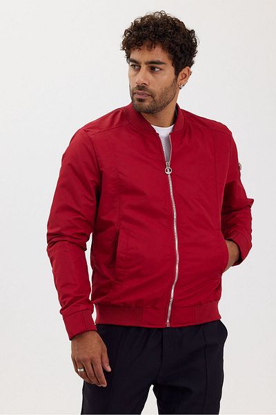 İLKCET MODA Unisex Premium κανονικό μπουφάν Bomber
