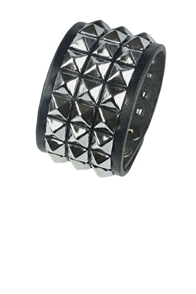 targay سوار مرصع بنمط كاوبوي قوطي بانك ميتاليكا