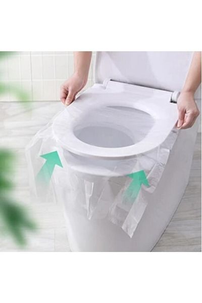 CMT Hygienic Disposable Toilet Seat Bag 50 Pieces