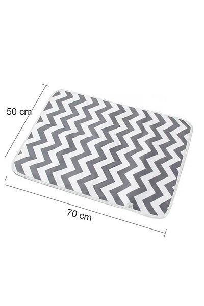 RevuBaby Baby Changing Mat, Washable, Fiber Filled Changing Pad 50x70cm