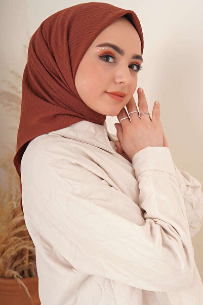 Şalland Шаль Mio Caz - Шарф кольору черепиці