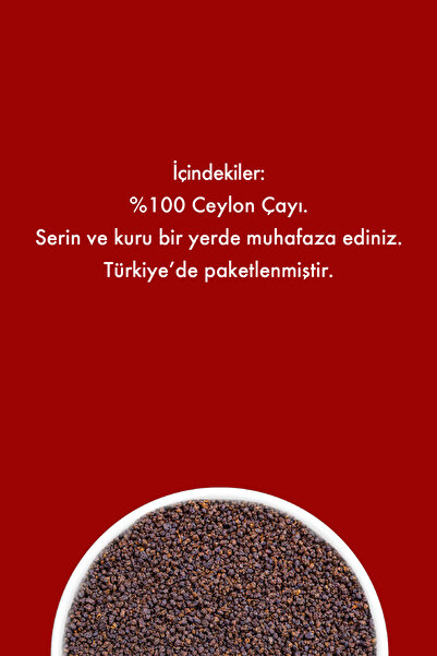 Mesh Stick Seylan Çayı Siyah Çay %100 Siyah Inci 100gr