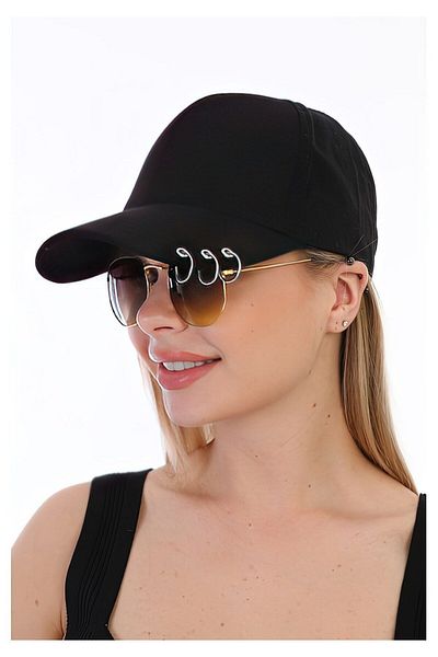 FG KONNİCHİWA Bts Korean Pop - Ringed Linen Piercing Hat