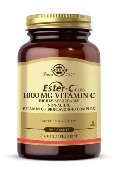 Solgar Ester C 1000 Mg - 60 Grain Bolum