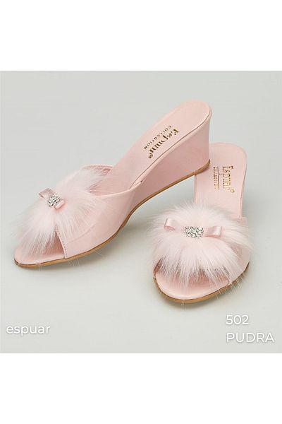 Espuar Γυναικείες παντόφλες 502 Model Powder Color