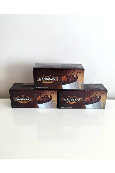 Ganocafe Classic 3 عبوات من القهوة المحببة GE.1077