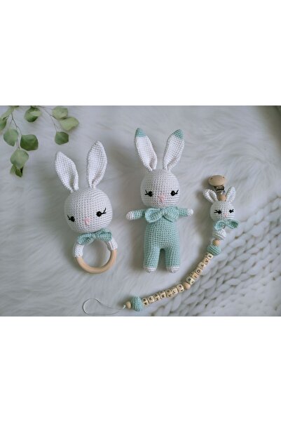 msl masal hobi evi Amigurumi Minis Tavsan Set