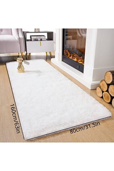 Paco Home Super Soft Furry Carpet - Bed Living, Playroom and Decor Floor Carpet