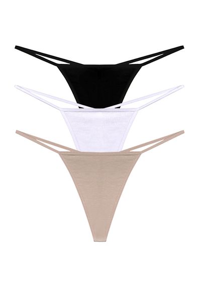 riways secret Cotton Rope Thong 3 Pack