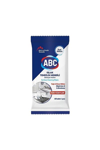 ABC Wet Cleaning Wipes