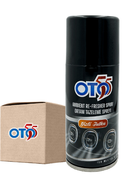 OTO55 Klima & Araç Koku Yenileyici 150 Ml 12 ADET (GİZLİ TUTKU)