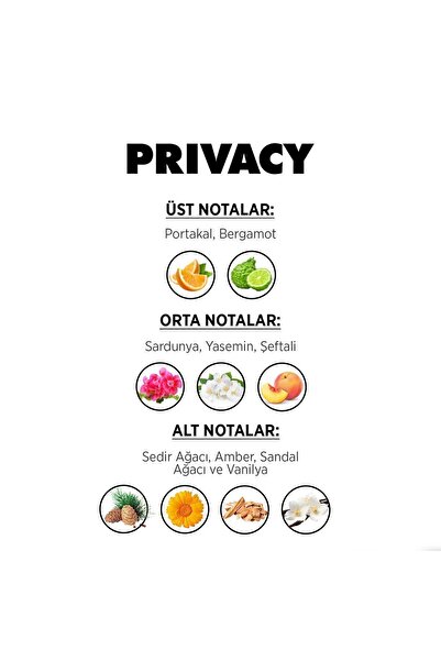 Privacy Men Edt Erkek Parfüm 100ml