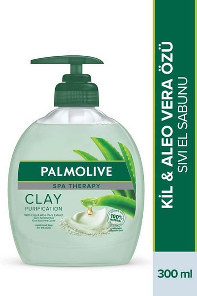 Palmolive Spa Therapy Clay Purification Clay and Aloe Vera Extract Liquid Hand Soap 300 ml