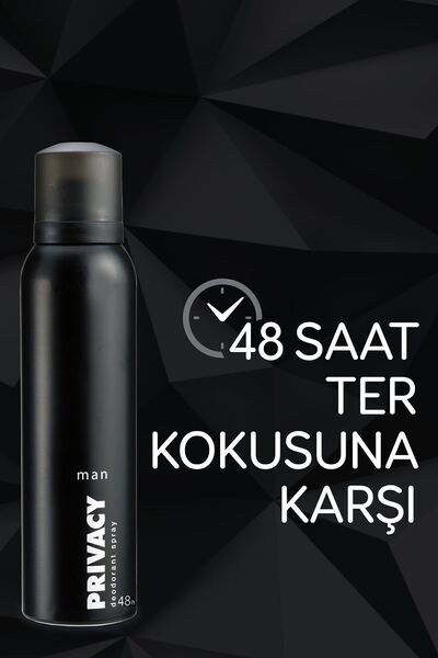 Privacy Men Erkek Deodorant 3x150ml