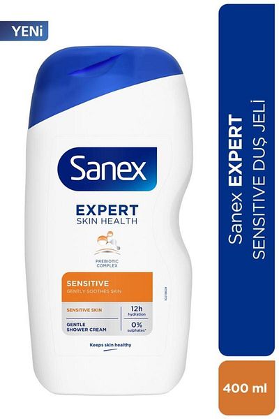 Sanex 400 ml Shower Gel - Expert Sensitive for Sensitive Skin