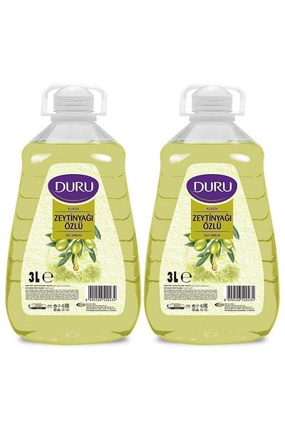 Duru Happiness Series Olive Oil Extract Liquid Soap 2x3 Lt