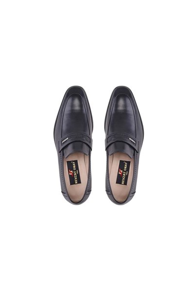 Nevzat Onay Black Casual Genuine Leather Classic Men's Shoes