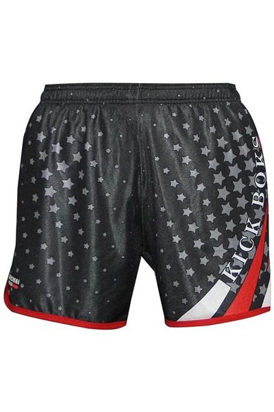 DO-SMAI Muay Thai Training Digital Printed Fitness Kick Boxing Sports Shorts - Kbs253