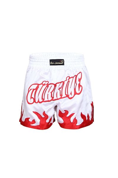 DO-SMAI Embroidered Turkey Boxing Sports Shorts - Bks218