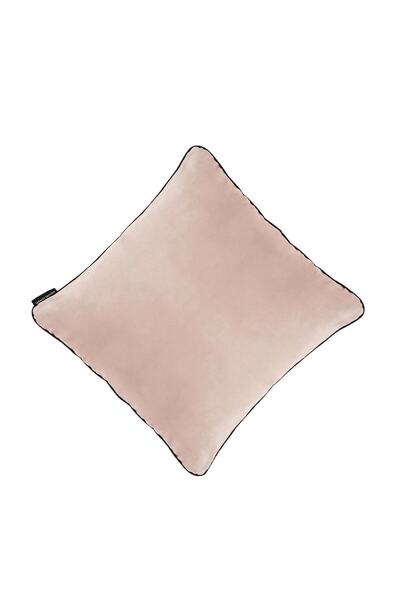YARATICI TASARIM غطاء وسادة على شكل وسادة لون سلمون 45x45