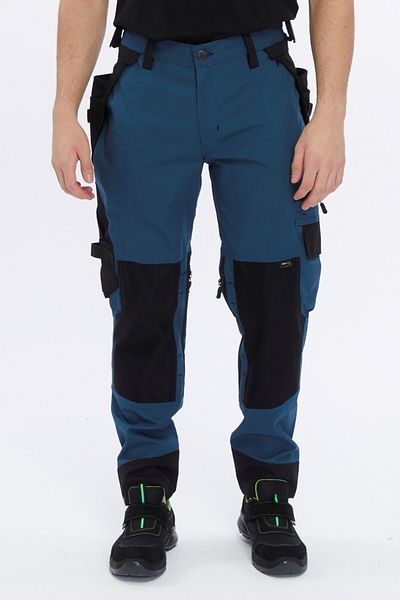 Uniprom Manchester Model Indigo Work Pants - Multi-Pocket