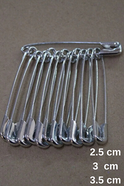 Kent Pazarı Çengelli Çatal Iğne Küçük Boylar "0-1-2" No ( 2.5 - 3 - 3.5 cm ) ...