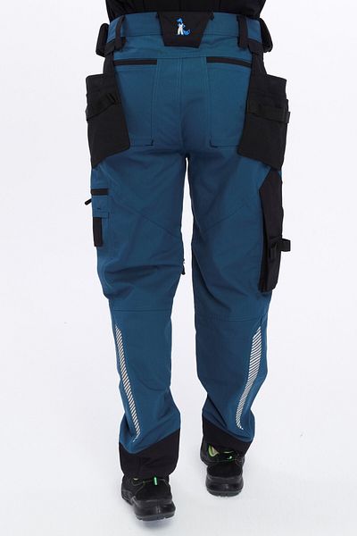 Uniprom Manchester Model Indigo Work Pants - Multi-Pocket
