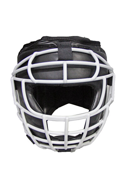 DO-SMAI Yüz Korumalı Demirli Boks Kick Boks Kaskı L Beden KO373