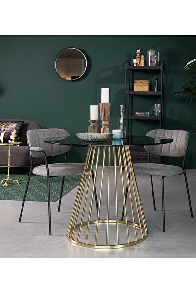 alkametal Gold yemek masası (masa fiyatı sandalyeler hariç)