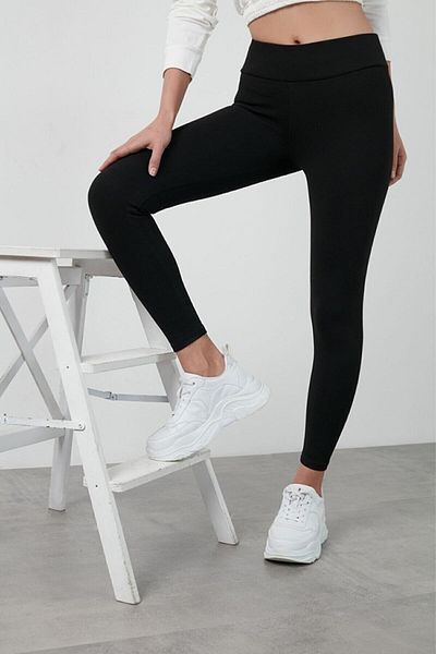 JoinUs Boutique Colanți de damă cu recuperare lungă cu talie înaltă
