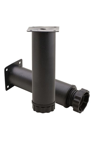 Badem10 15 Cm Lățime Mobilier Metal Negru Canapea și Fotoliu Baza Suport Suport Picior