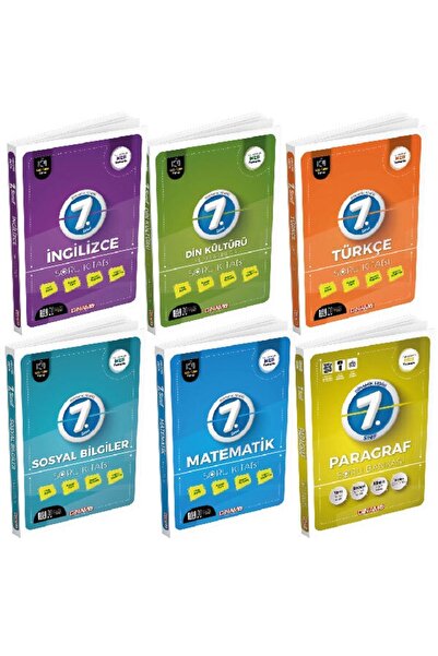 Dinamo Yayınları 7 .Sınıf Matematik,Türkçe, Sosyal Bilgiler,ingilizce,Din Kül...