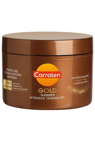 Carroten Gold Color Shimmer Tanning SPF 0 - 150 Ml Sun Gel, Bronzer