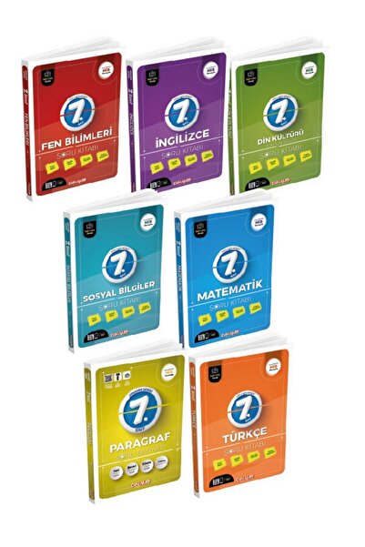 Dinamo Yayınları 7.sınıf Matematik Fen Bilimleri Türkçe Sosyal Bilgiler Ingil...