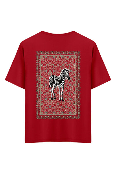 Mounte Bianca Unisex zebra - Oversize kroj T-shirt