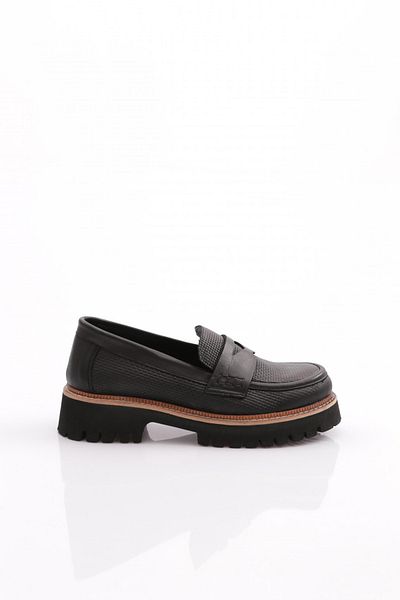 Mammamia D24Ya-3240 Дамски кожени обувки тип мокасини