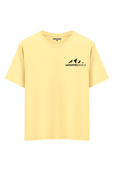 Mounte Bianca Unisex Zero - Oversize kroj T-shirt
