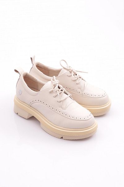 Mammamia D24Ya-765 Women's Casual Leather Shoes