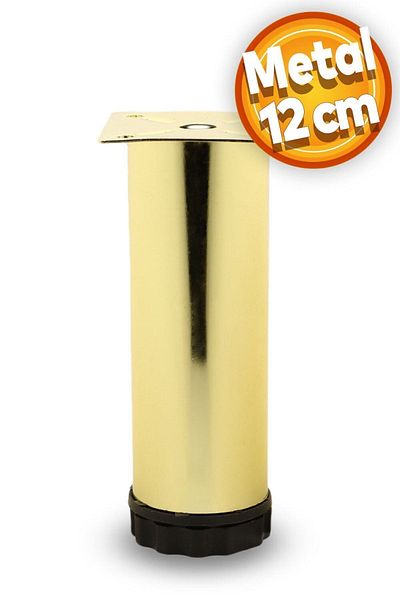 Badem10 12 Cm Aur Maple Mobilier Metal Reglabil Canapea Fotoliu Baza Riser Suport Picior