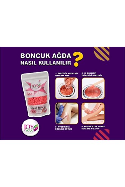 JOYWAX Granül Boncuk Soyulabilir Sir Ağda Titanyum Pudralı 250gr